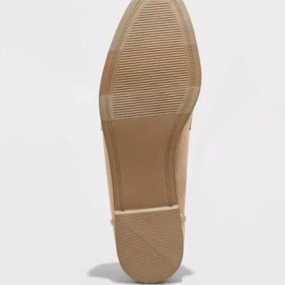 a new day Beige Suede Loafers NEW Comfortable Memory Foam